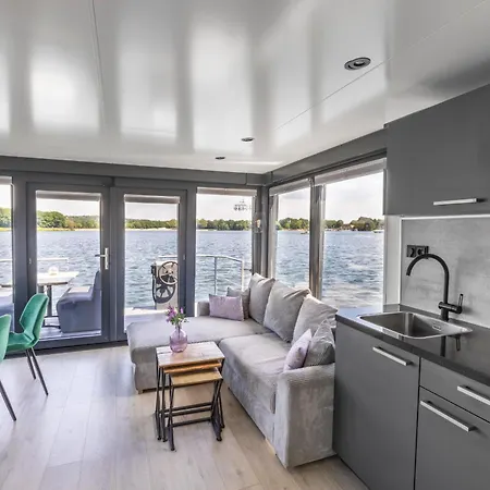 Houseboat Marina Mookerplas Met Duo Hottub I 4 - 6 Personen * Middelaar