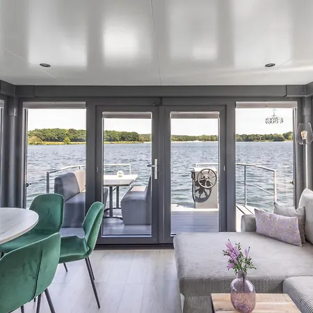 Houseboat Marina Mookerplas Met Duo Hottub I 4 - 6 Personen Middelaar